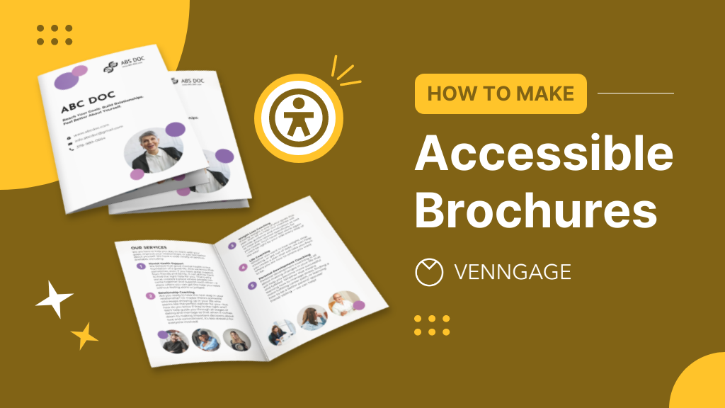 how to make accessible brochures 